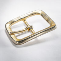 Modelluik, 7,5 x 5 cm. Verguld, galvaniseren met goud.