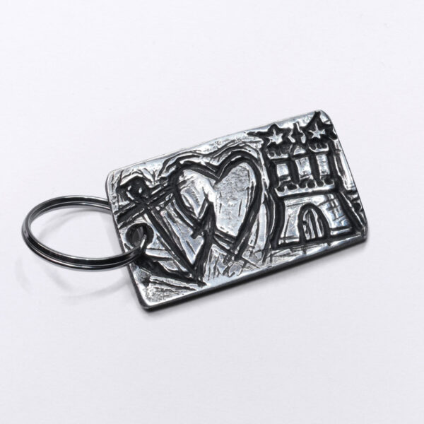 Large key ring: Hope Love Hamburg from Neptunsgeschmeide.