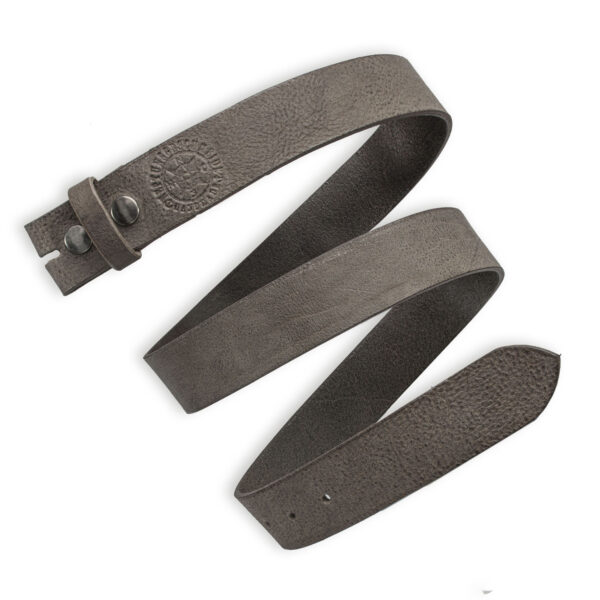 Simple interchangeable belt soft mud from Neptunsgeschmeide. Picture of the leather strap, soft quality. 4 cm width.