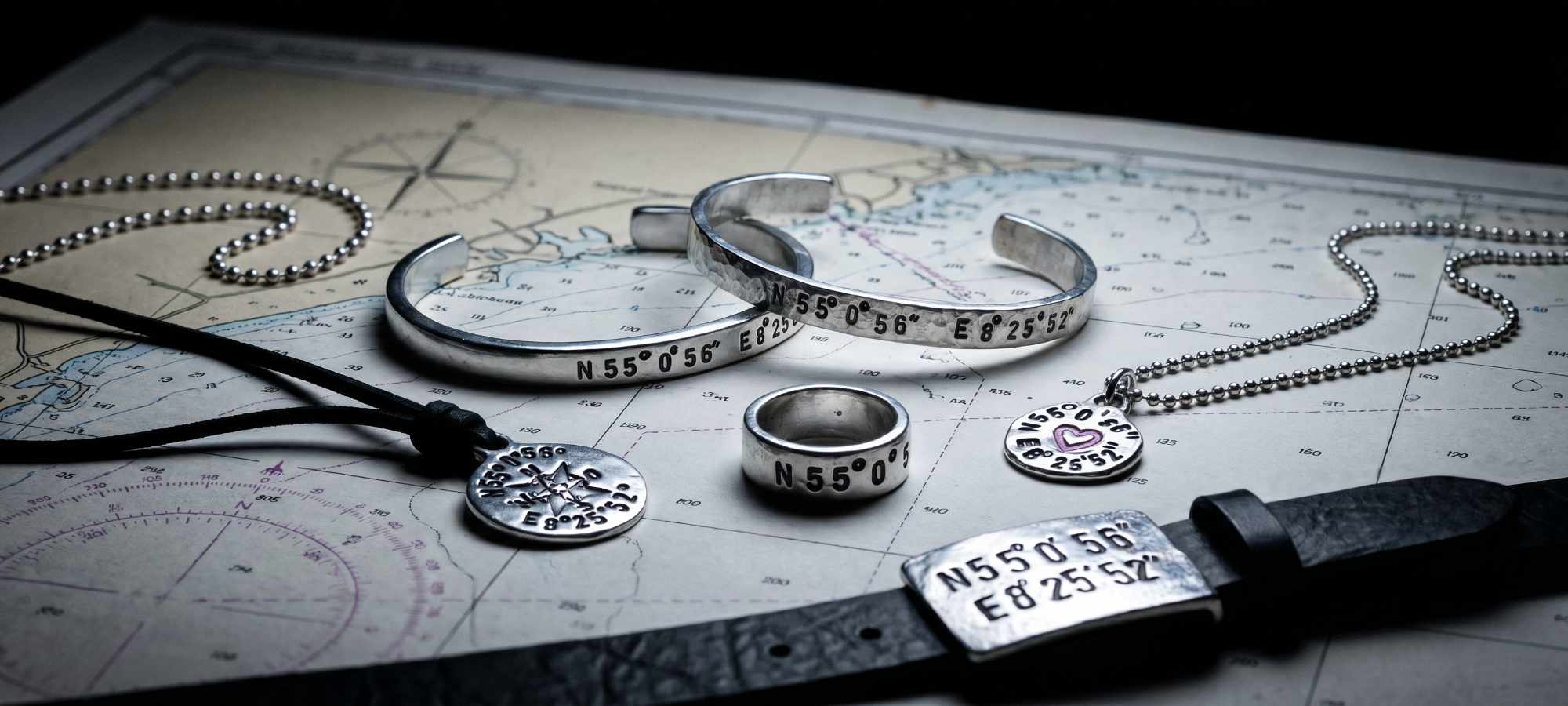 Bild für »KOORDINATEN - Schmuck«